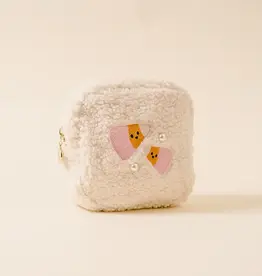The Darling Effect Teddy Pouch-Square Candy Corn Cuties