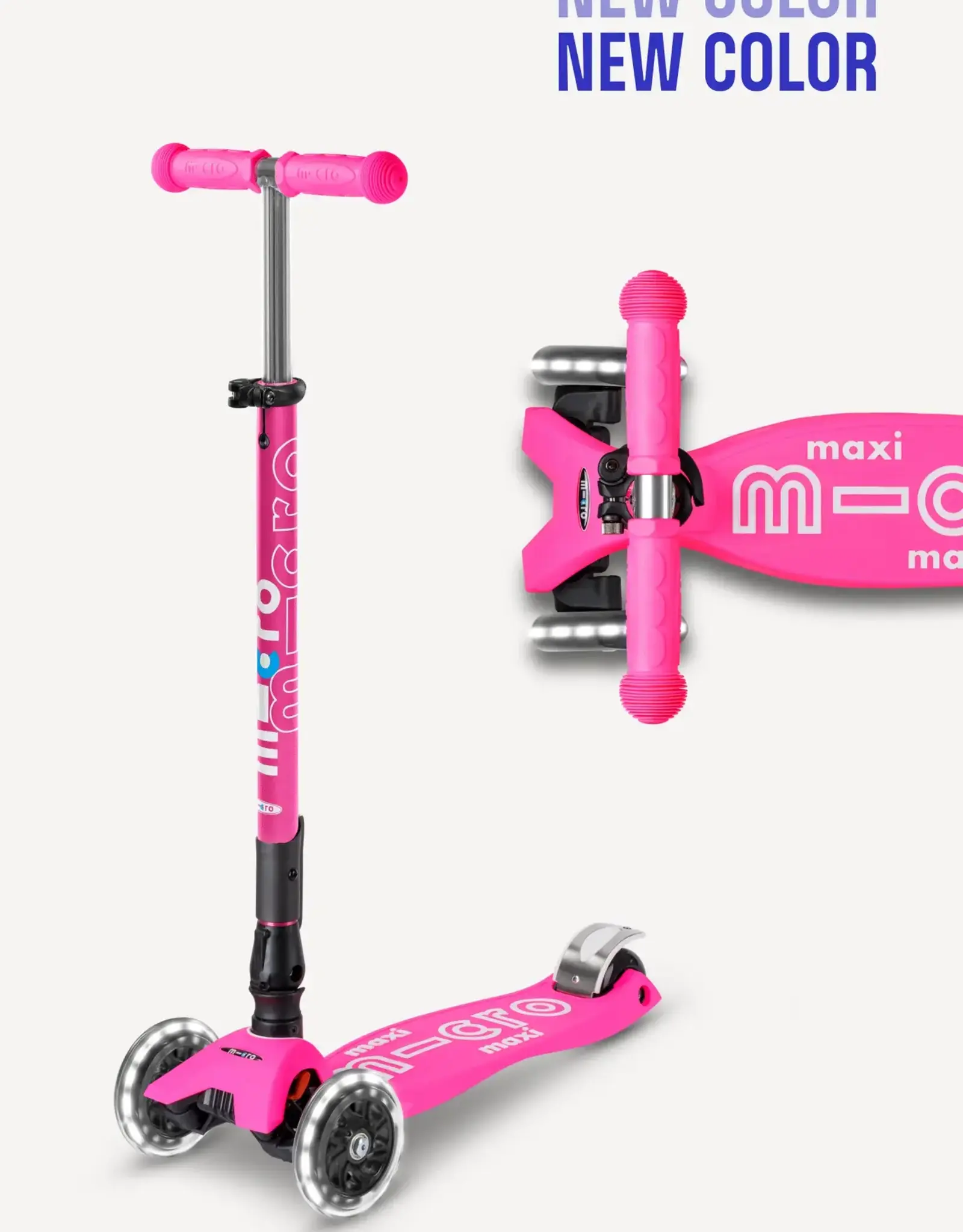 Micro Micro Maxi Folding LED: Shocking Pink