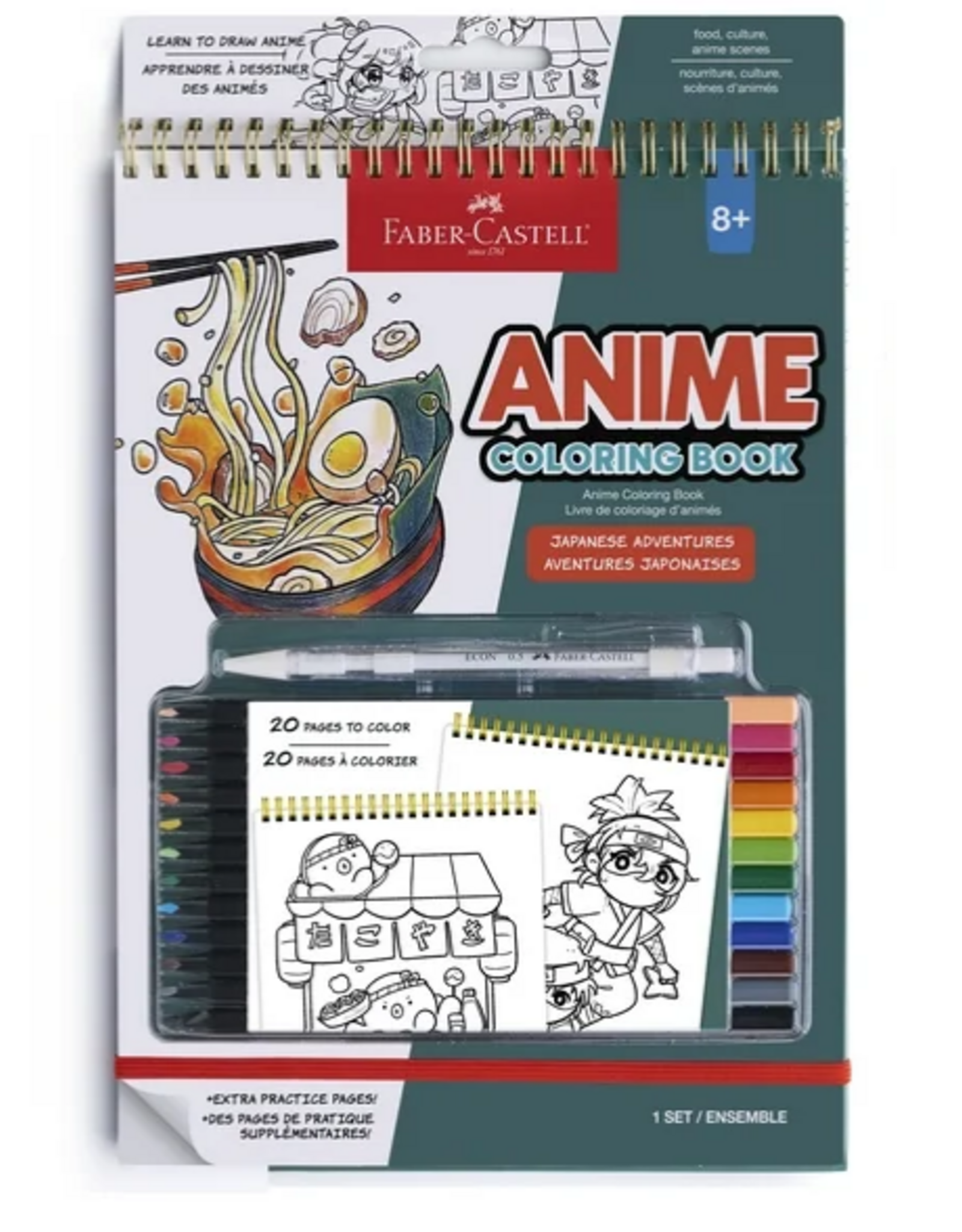 Faber-Castell Anime Drawing Kit Japanese Culture