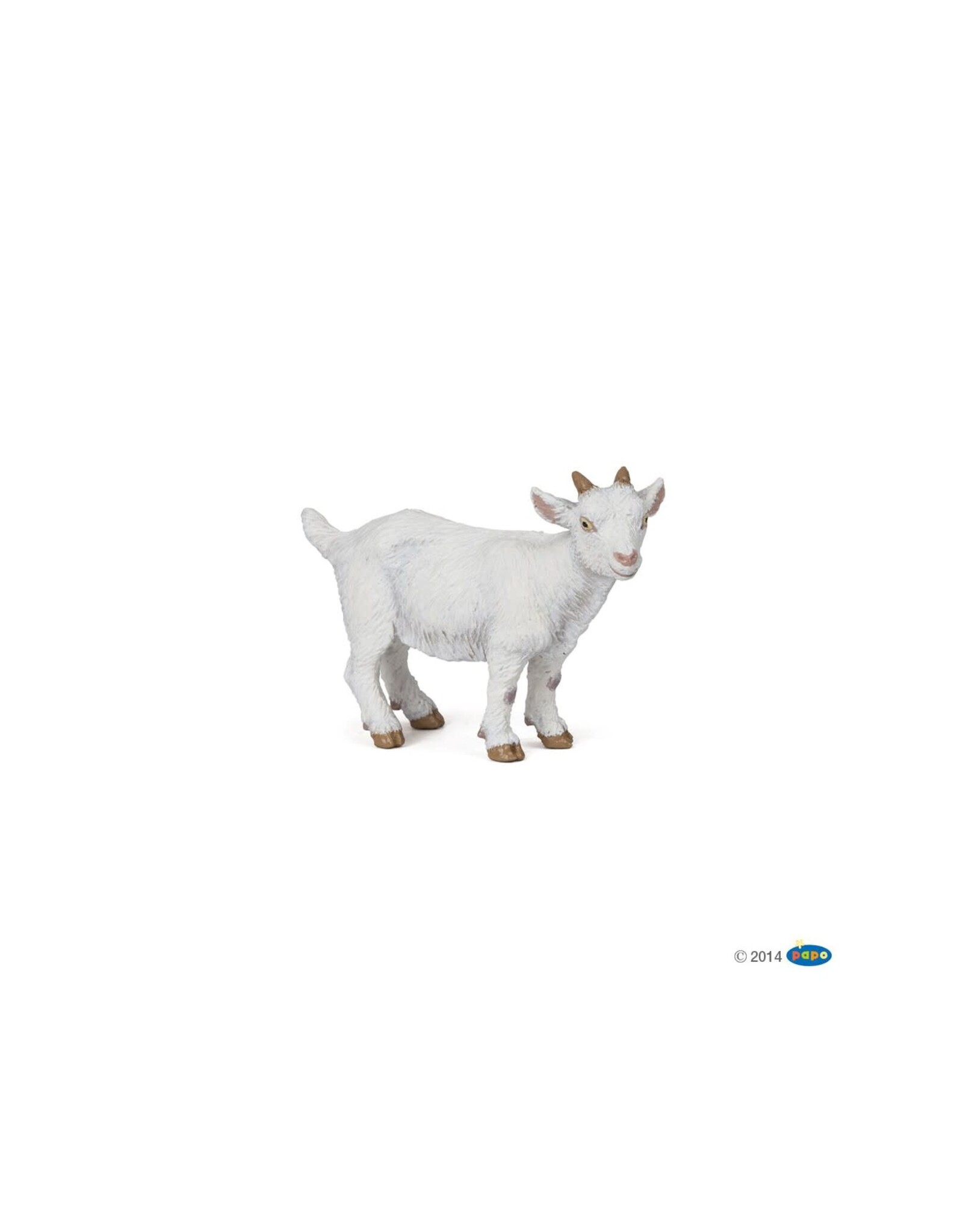 Papo PAPO: White Kid Goat