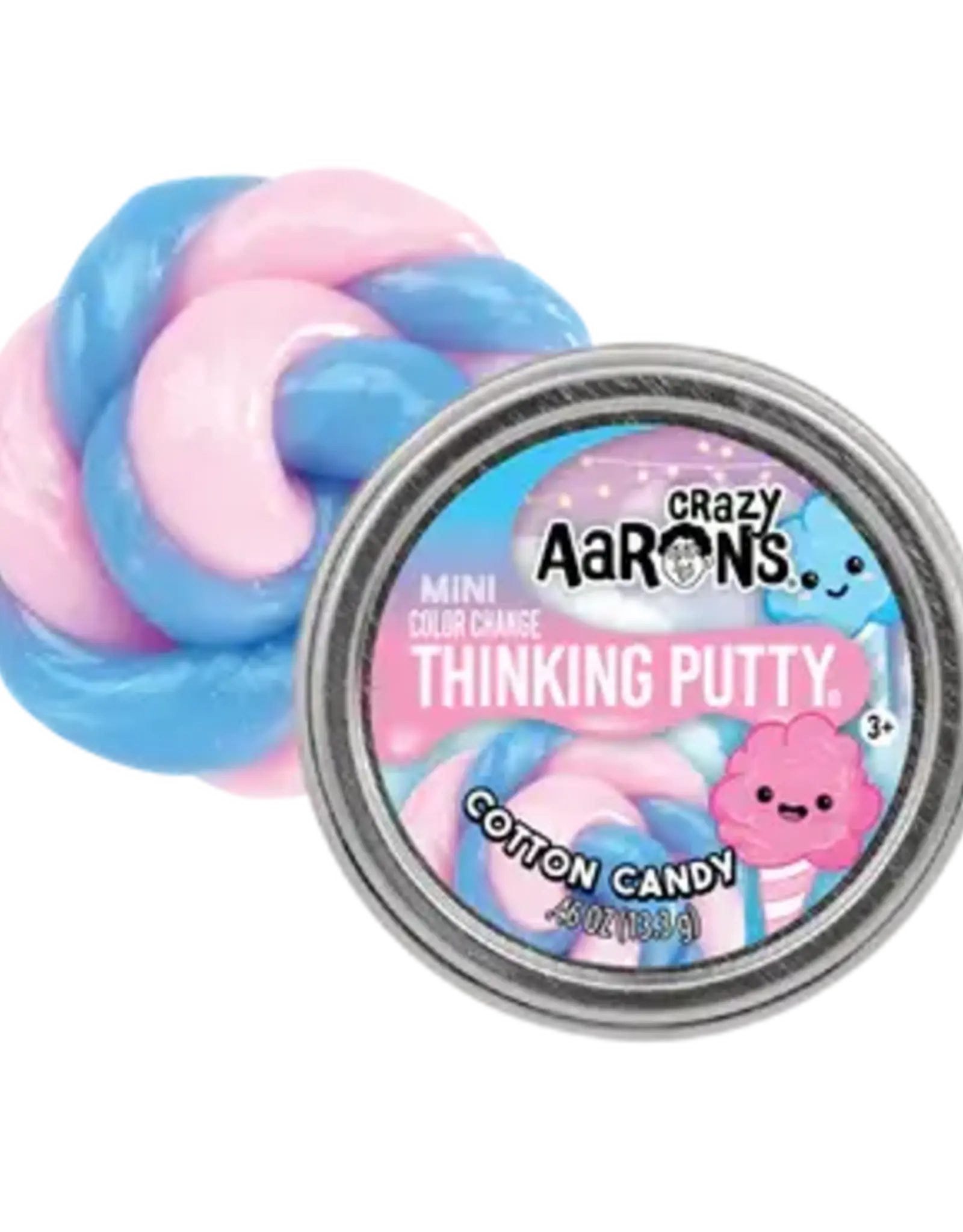 Crazy Aaron's Putty World Mini Tin 2": Cotton Candy
