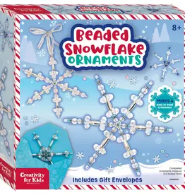 Faber-Castell Holiday Beaded Snowflake  Ornaments