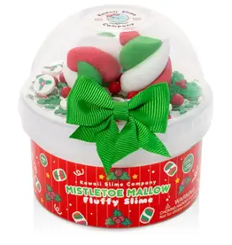 Kawaii Slime Company Mistletoe Mallow Fluffy Signature Dome™ Slime