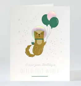 Elum Card: Birthday Otter This World