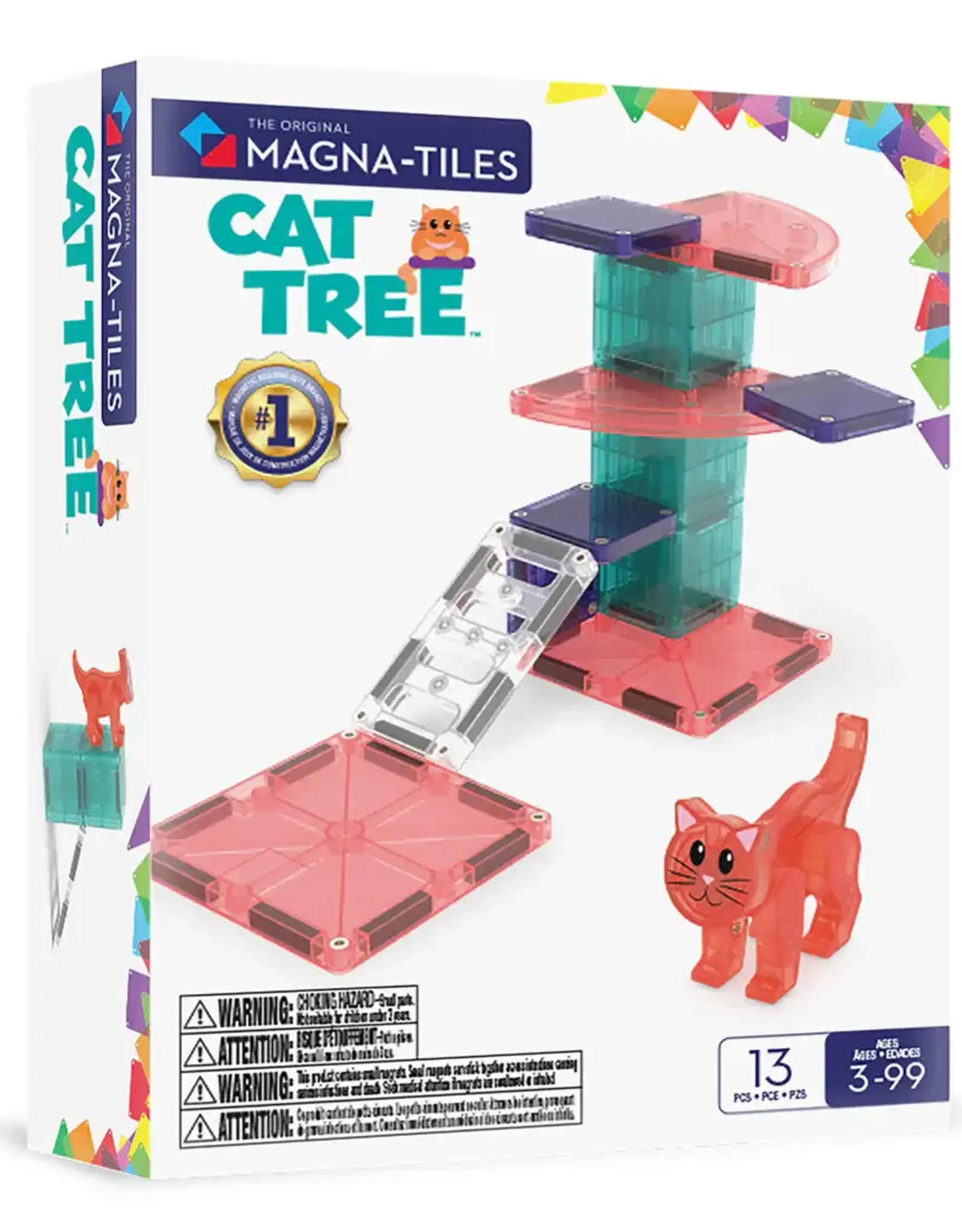 Magna-Tiles Magna-Tiles: Cat Tree, 13pcs