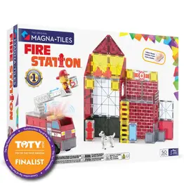Magna-Tiles Magna-Tiles: Fire Station, 50pcs