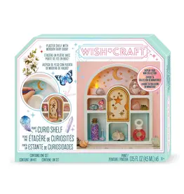 Bright Stripes Paint a Curio Shelf