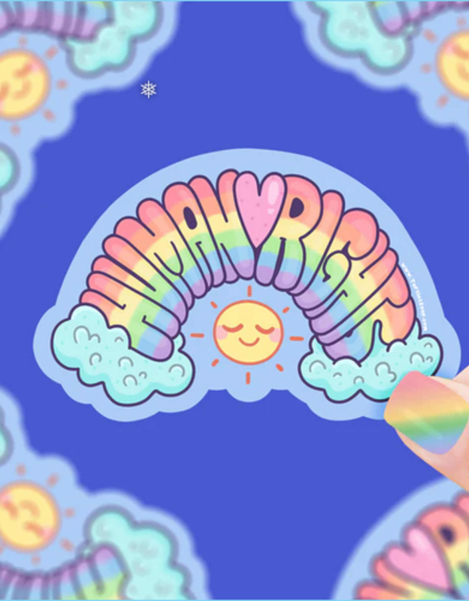 Turtle Soup Vinyl Sticker: Human Rights