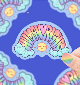 Turtle Soup Vinyl Sticker: Human Rights