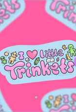 Turtle Soup Vinyl Sticker: I Heart Little Trinkets
