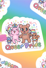 Turtle Soup Vinyl Sticker: Queer Pride