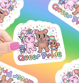Turtle Soup Vinyl Sticker: Queer Pride