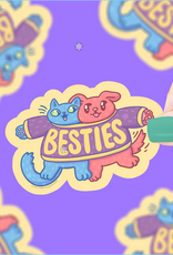 Turtle Soup Vinyl Sticker: Besties