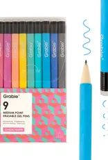 Grabie Medium Point Erasable Gel Pen  Set - Classic Palett