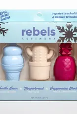 Rebels Refinery Winter 3-Pack Gift Set: Vanilla Bean, Gingerbread, Peppermint Mocha