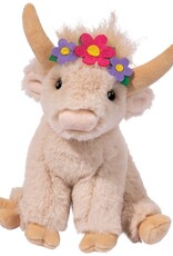 Douglas Laddie Flower Highland Cow Mini Soft