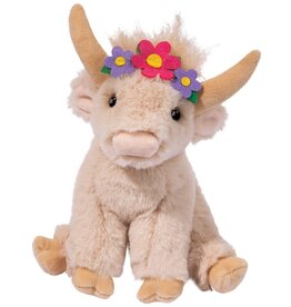 Douglas Laddie Flower Highland Cow Mini Soft