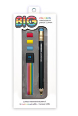 Snifty BIG Colored Mechanical Pencil with  Refills and Eraser