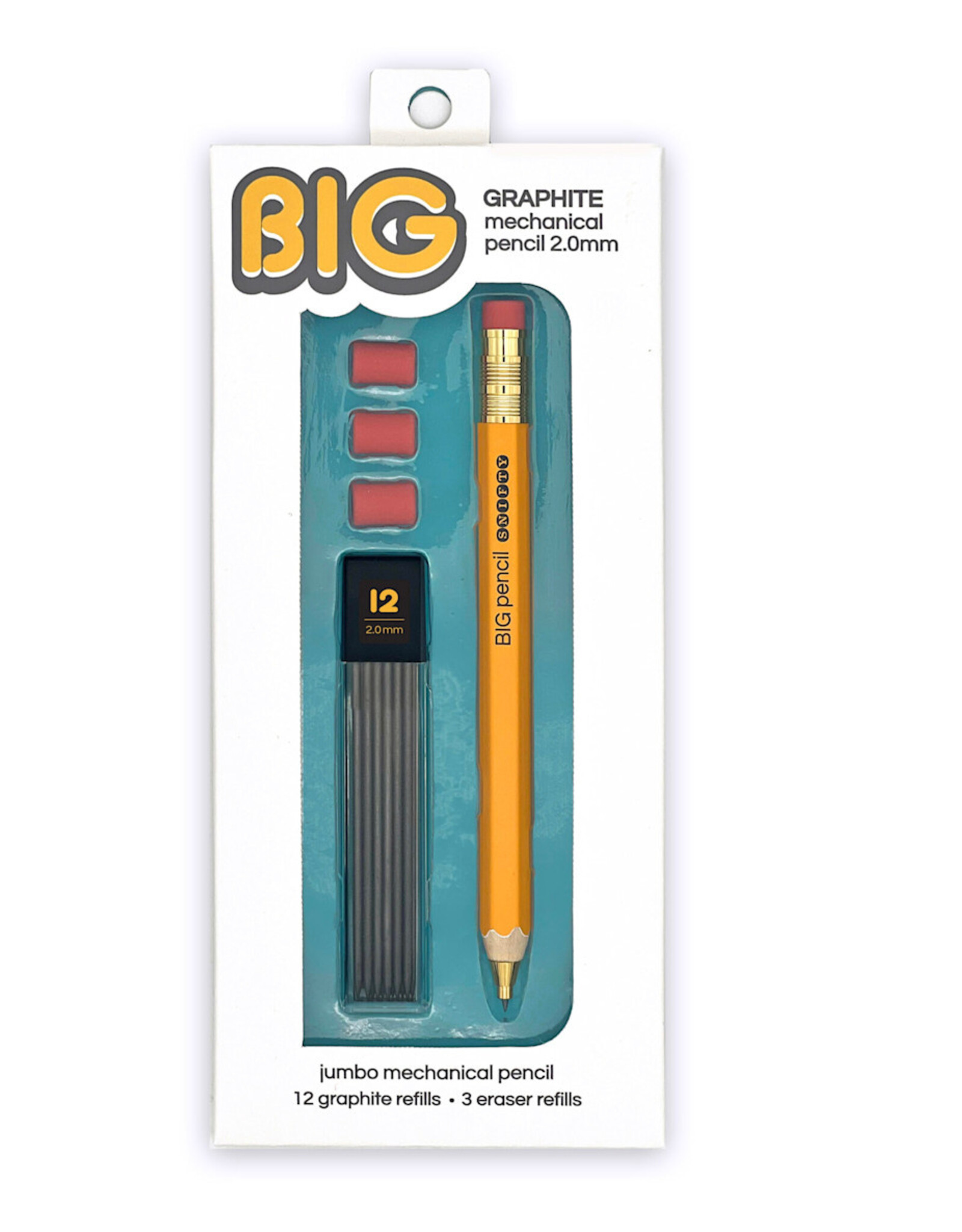 Snifty BIG Graphite Mechanical Pencil  with Refills and Eraser