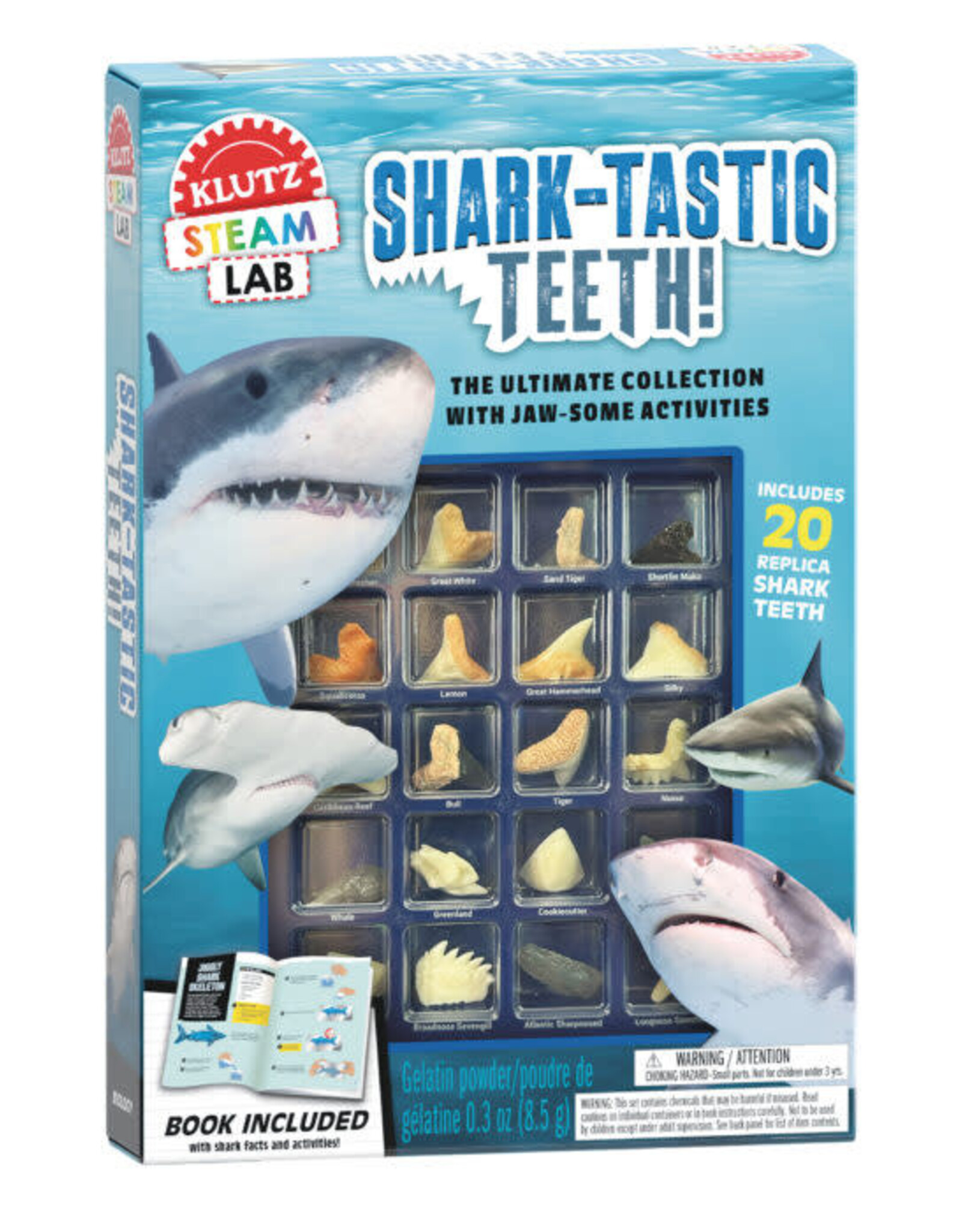Klutz Klutz Steam Lab Shark-tastic Teeth!