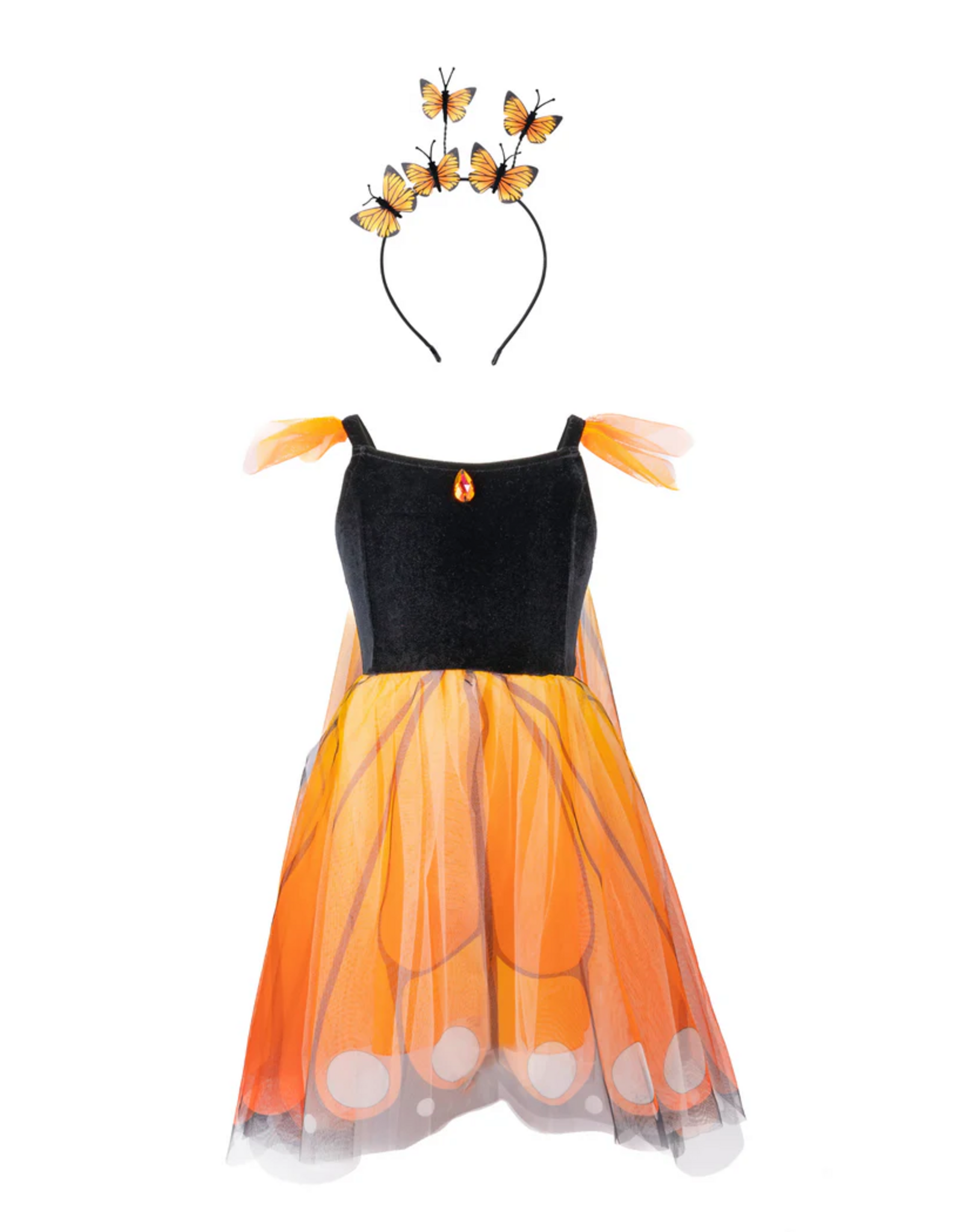 Creative Education Butterfly Twirl Dress, Monarch, 3-4