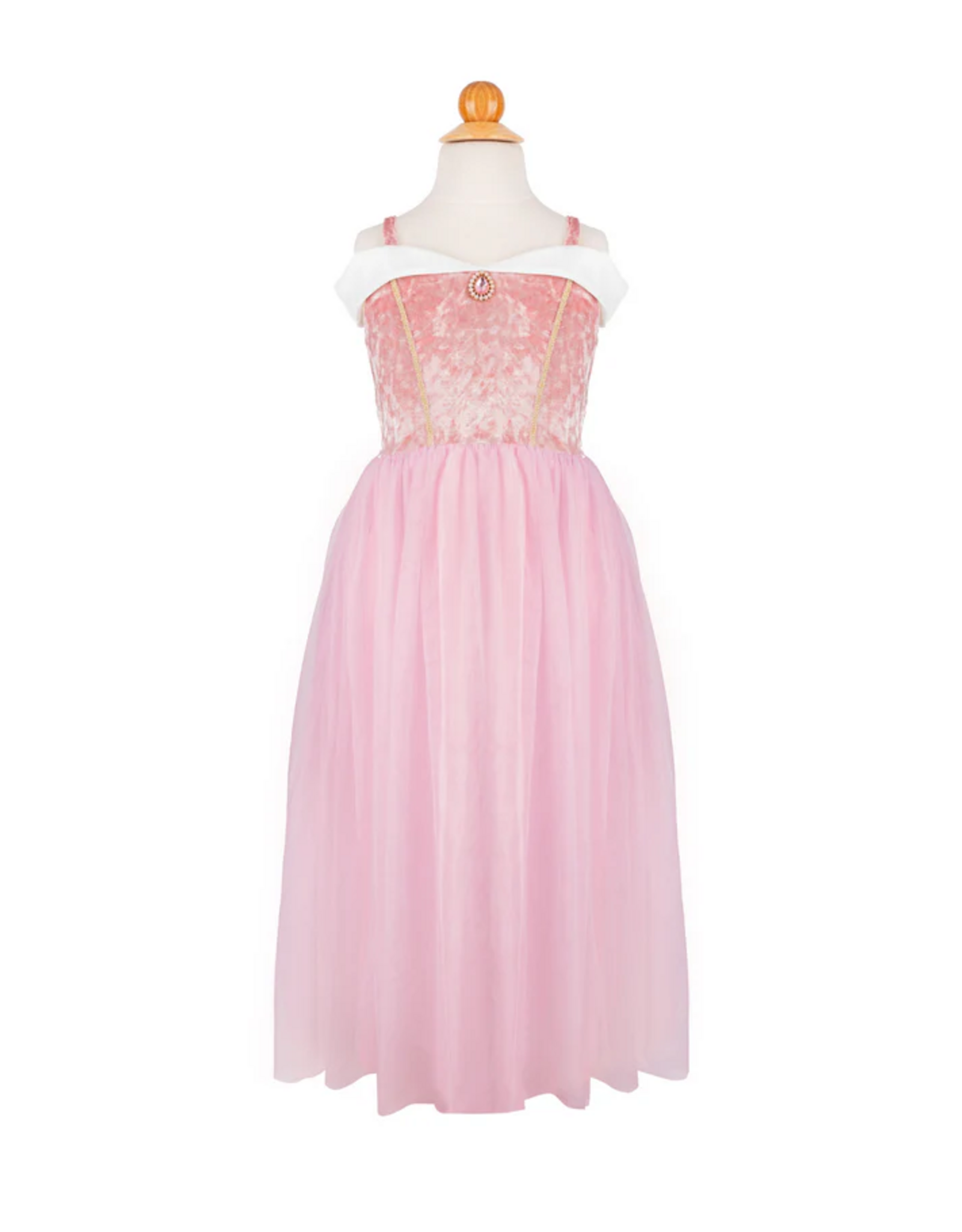 Creative Education Velvety Soft Sleeping Sweetheart Princess Gown, Sz 3-4