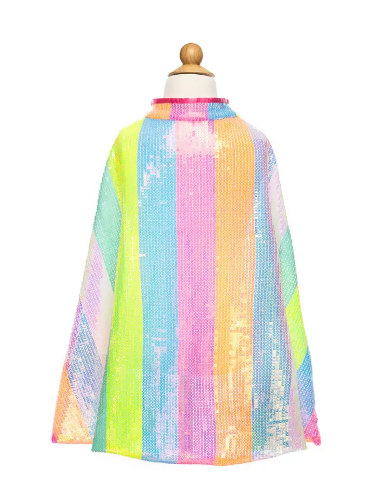 Creative Education Stripy Sequins Cape, Size 4-6