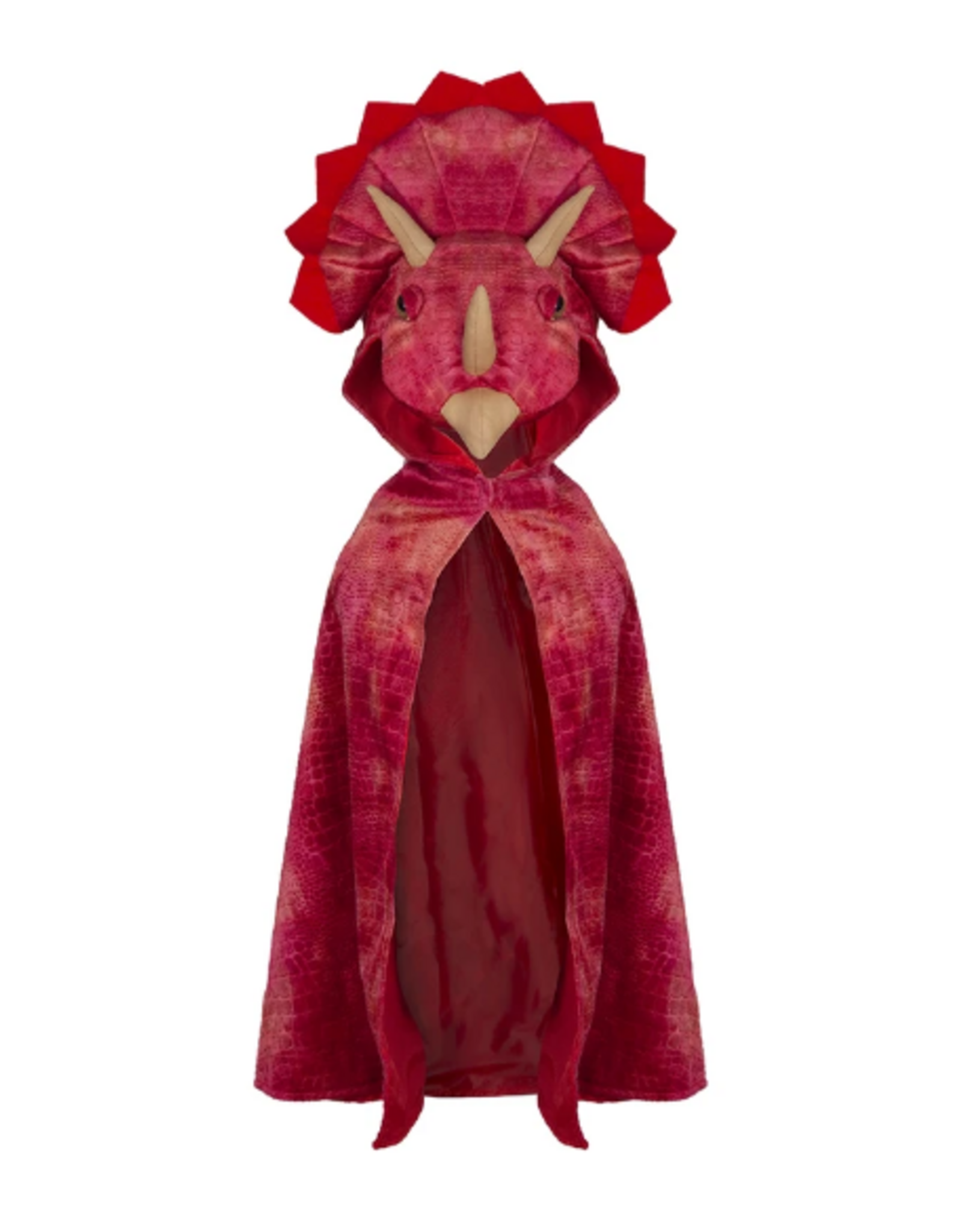 Creative Education Triceratops Hooded Cape: Size 4-5