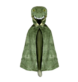 Creative Education T-Rex Hooded Cape: Size 4-5