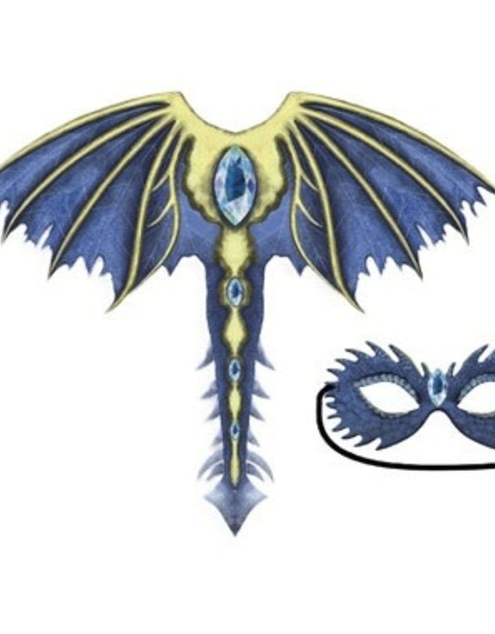 Creative Education Celestial Dragon Jewel Soft Wings, Size  4-6