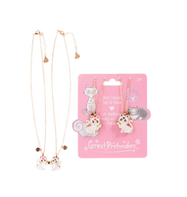Creative Education Smitten Kitten Tear & Share  Necklaces, 2pc