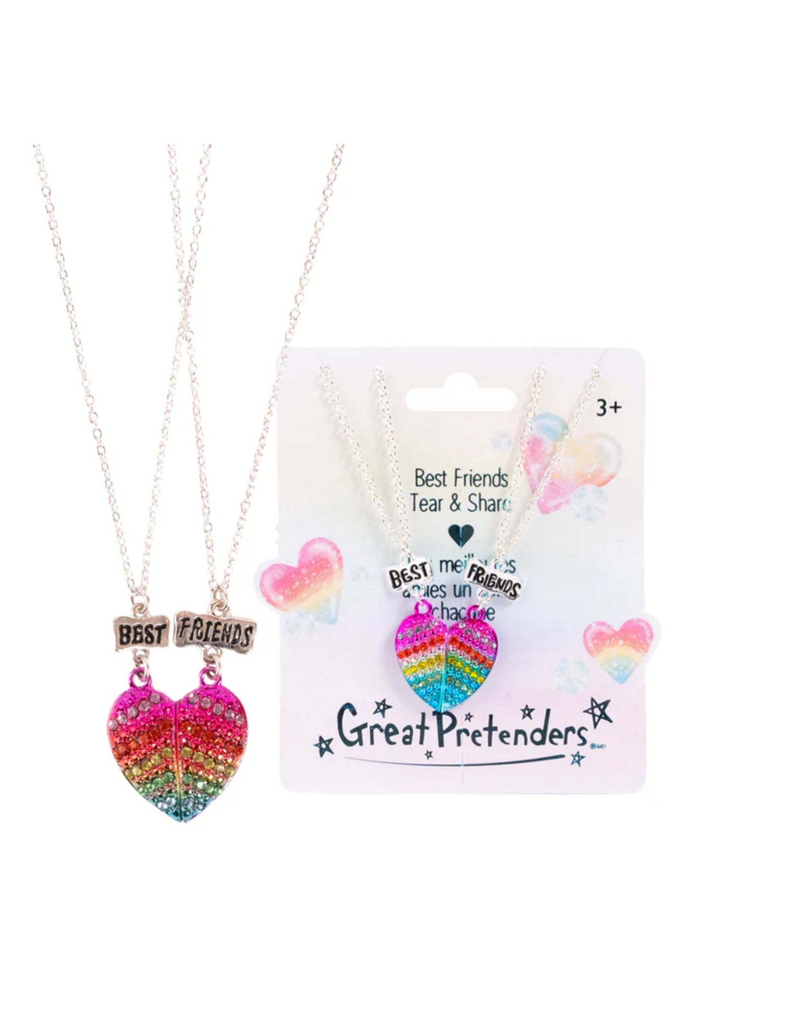 Creative Education Glamour Gals Tear & Share Necklaces, 2pc