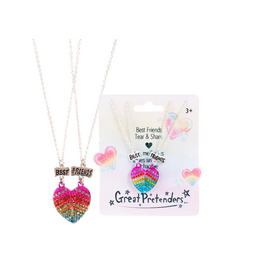 Creative Education Glamour Gals Tear & Share Necklaces, 2pc