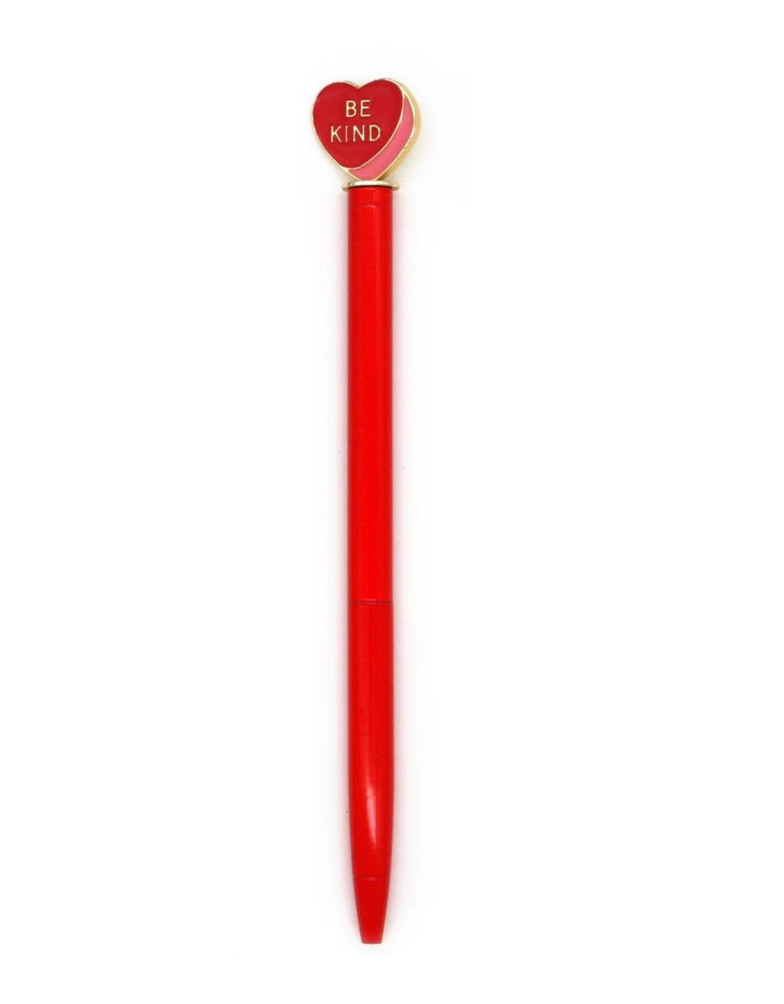 Snifty Heart Enamel Charm Pen: Red