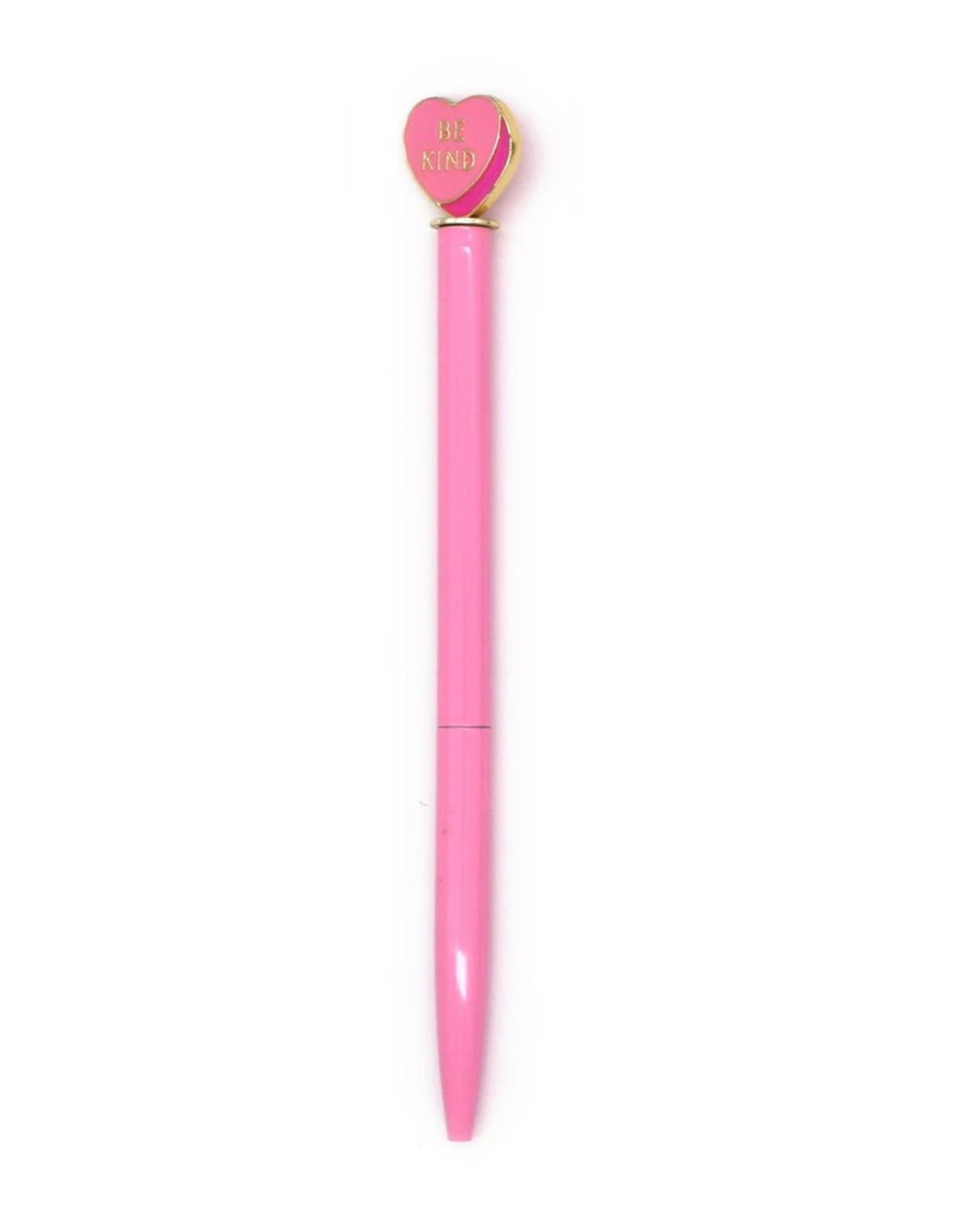 Snifty Heart Enamel Charm Pen: Pink