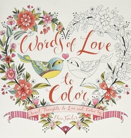 Harper Collins Words of Love to Color
