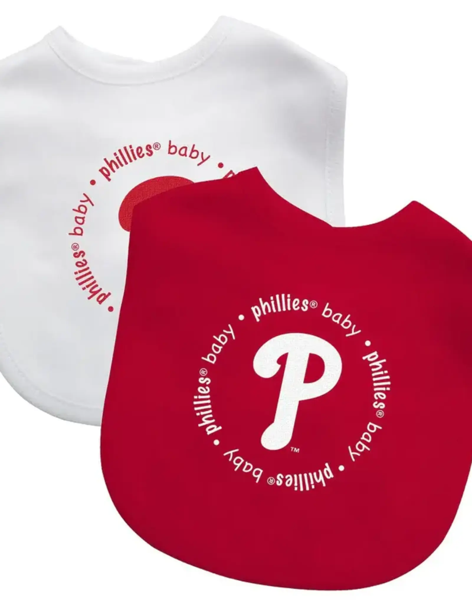 Masterpieces Puzzles Bib 2 Pack: Philadelphia Phillies