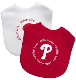 Masterpieces Puzzles Bib 2 Pack: Philadelphia Phillies
