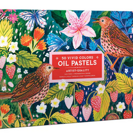 eeBoo Strawberry Peeps 50 Oil Pastels