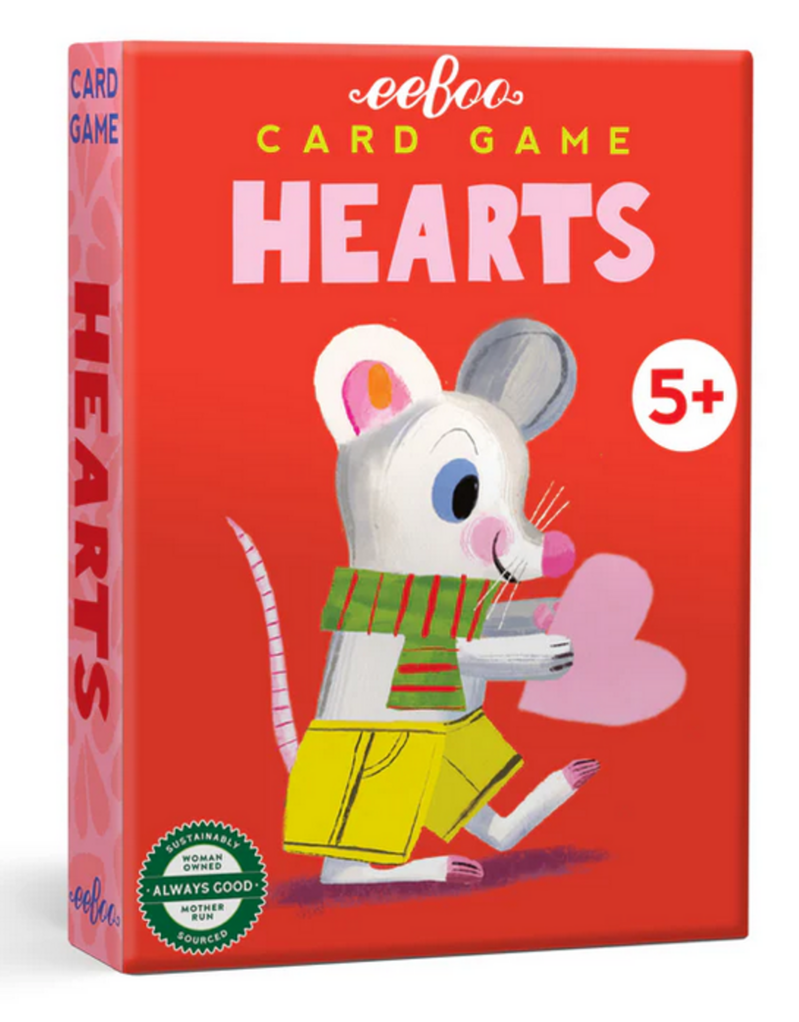 eeBoo Hearts Card Game