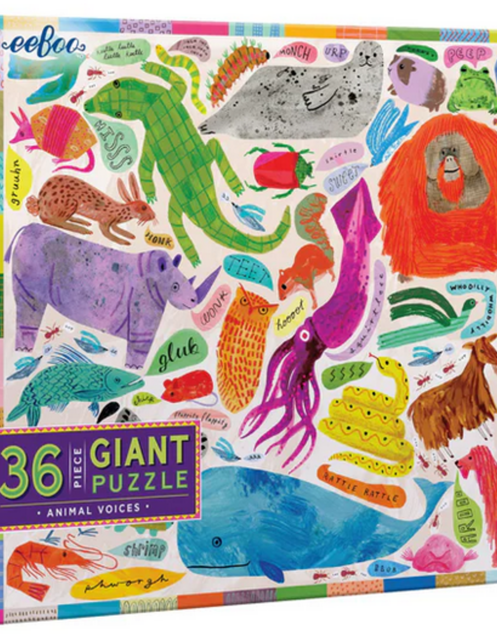 eeBoo 36pc Puzzle: Animal Voices