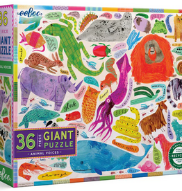 eeBoo 36pc Puzzle: Animal Voices