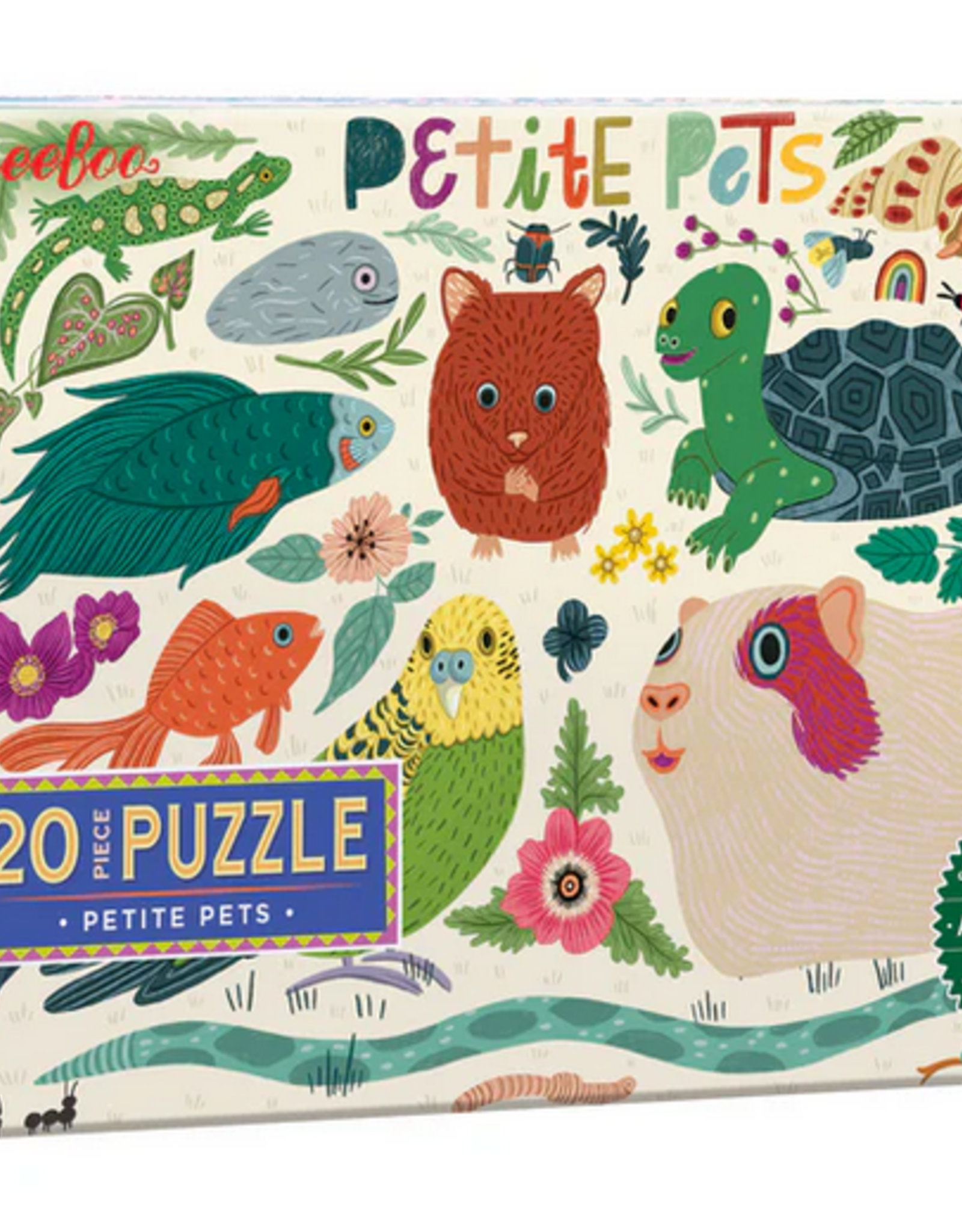 eeBoo 20pc Puzzle: Petite Pets