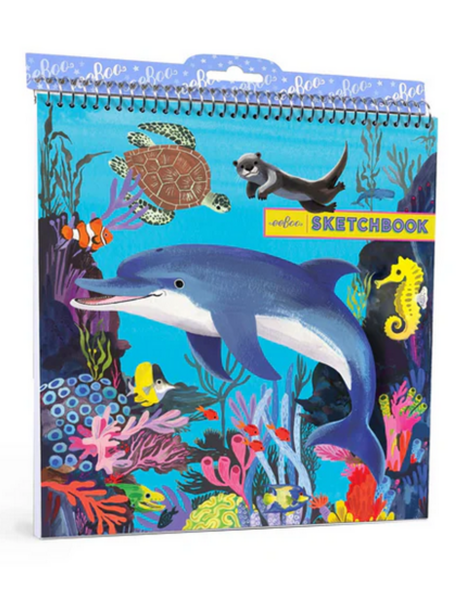 eeBoo Sea Life Square Sketchbook