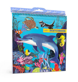 eeBoo Sea Life Square Sketchbook