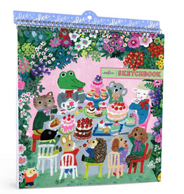 eeBoo Square Sketchbook: Sweet Celebration