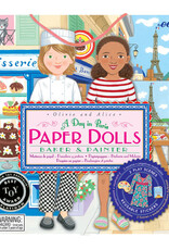 eeBoo Baker & Painter Paper Dolls