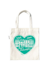 MapTote Philadelphia Heart Tiny Tote