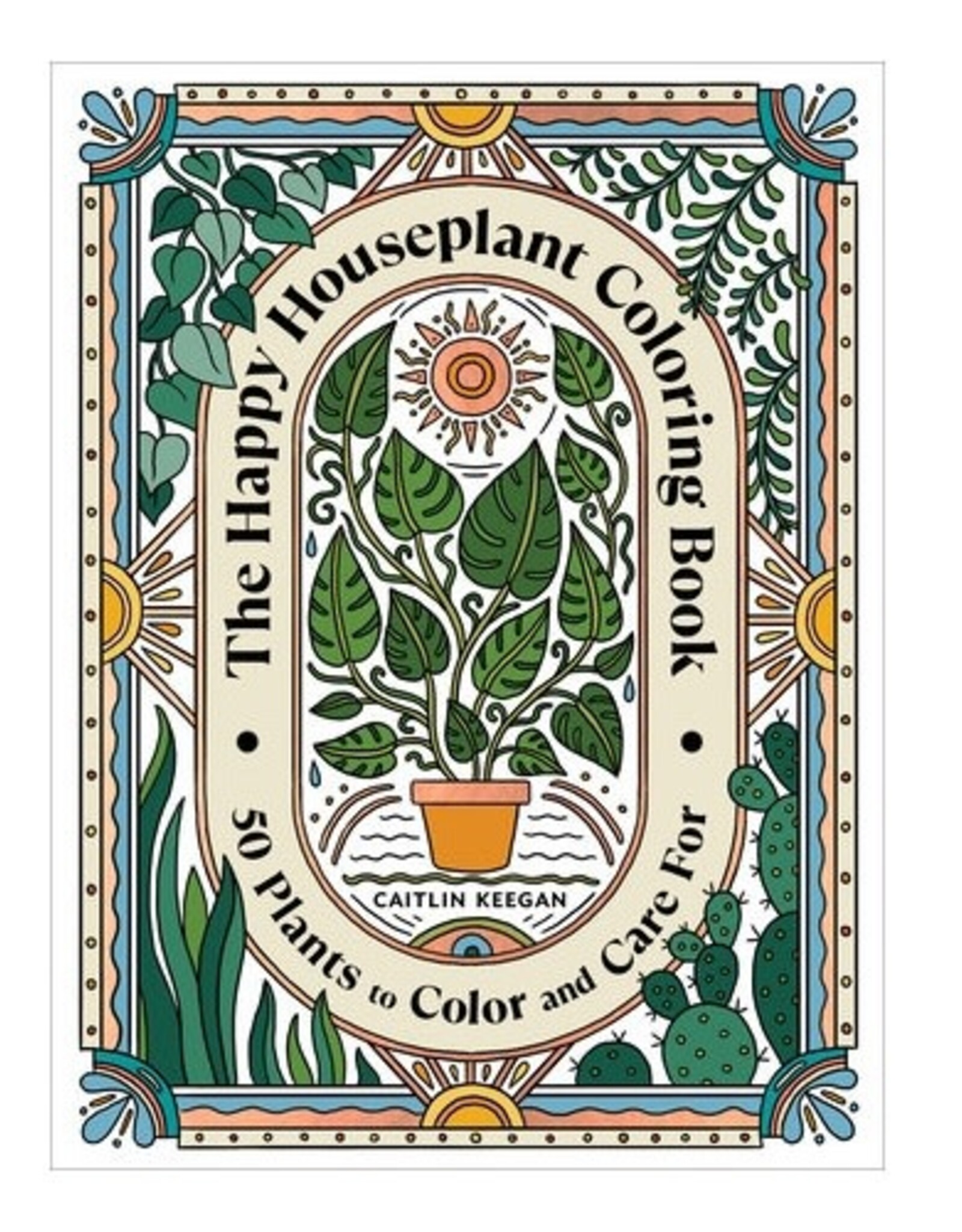 Penguin Random House The Happy Houseplant Coloring Book