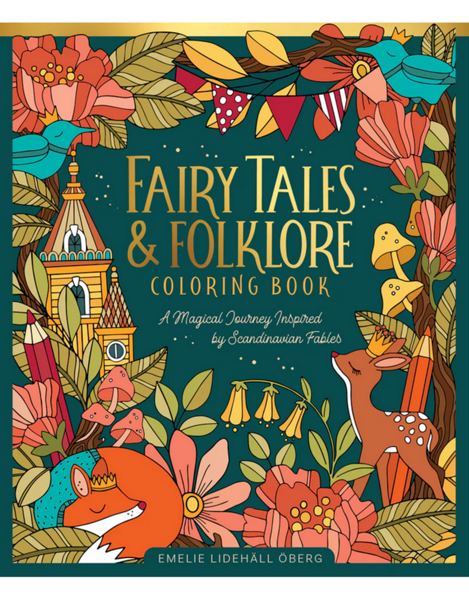 Schiffer Publishing Fairy Tales & Folklore Coloring Book